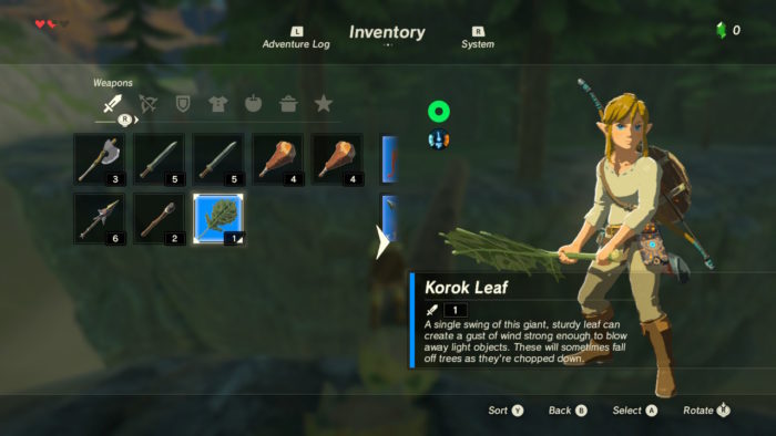 Legend of Zelda: Breath of the Wild - Weapons Guide | Drop Locations ...