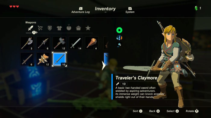 Legend of Zelda: Breath of the Wild - Weapons Guide | Drop Locations ...