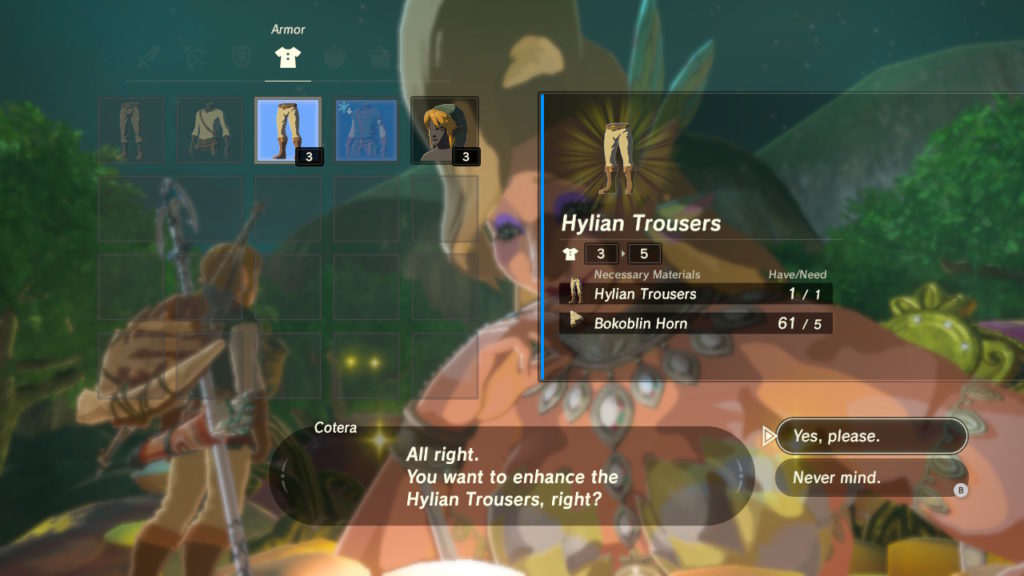 Breath of the Wild How to Upgrade Armor Great Fairy Location Guide