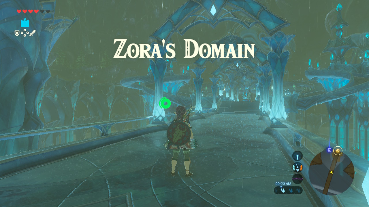 Breath of the Wild - Reach Zora's Domain | Step-by-Step Quest Guide ...