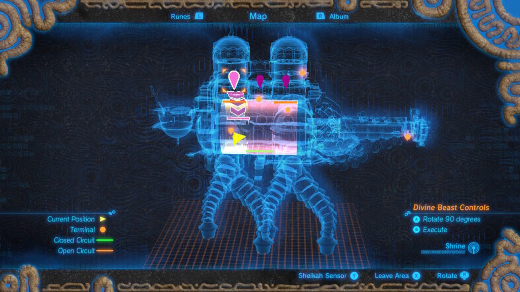 Breath of the Wild Divine Beast Vah Naboris Quest Dungeon Guide