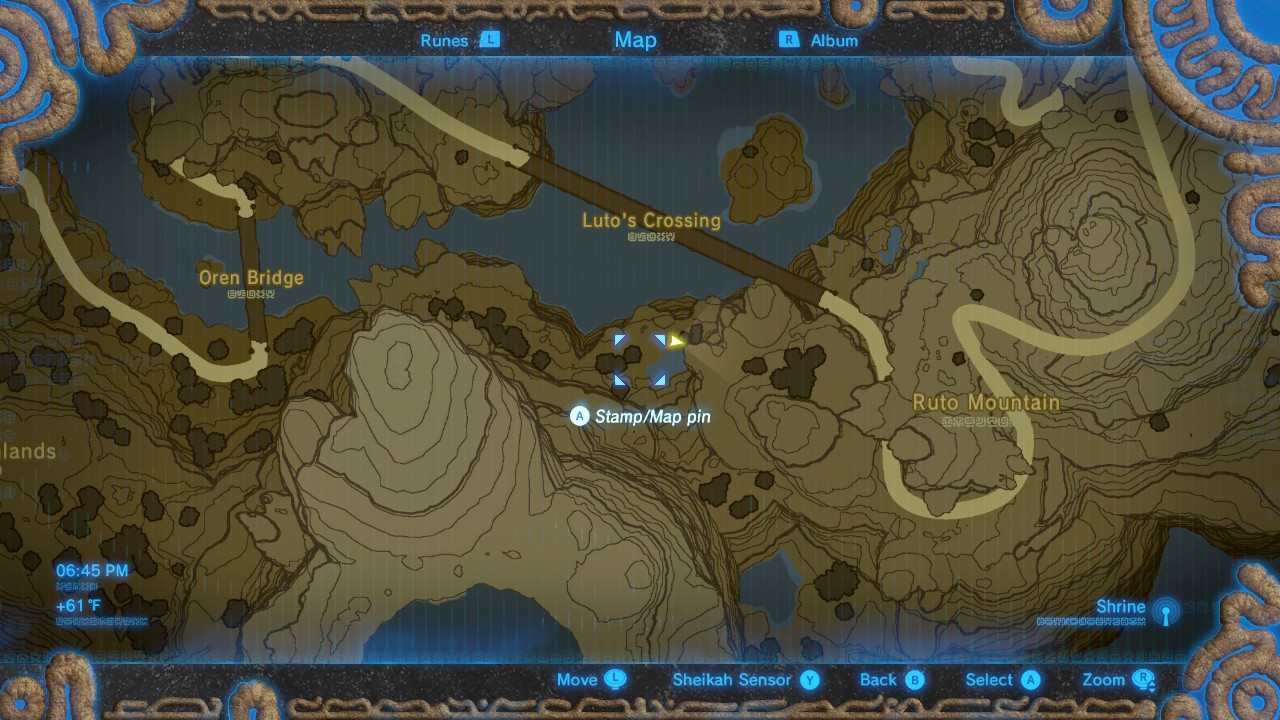 Botw Shrine Map Zora