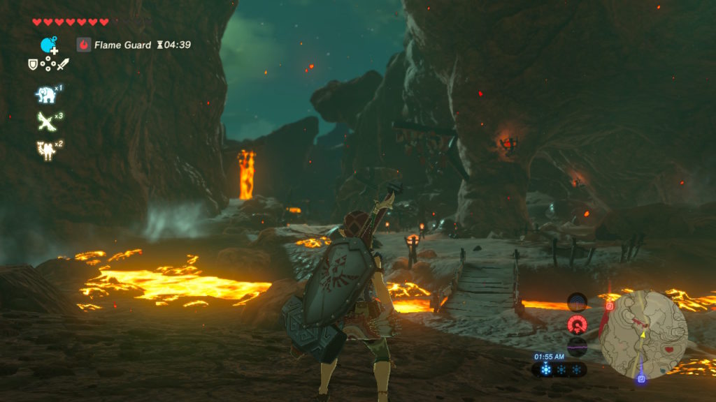 Zelda Breath of the Wild How to Get Fireproof Armor Lvl. 2 Heat