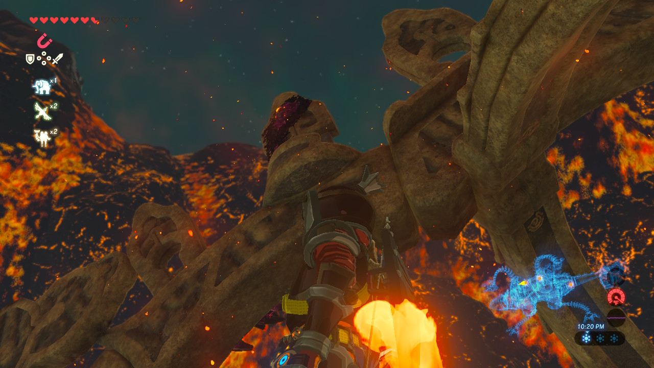 Breath of the Wild Divine Beast Vah Rudania Quest Dungeon Guide