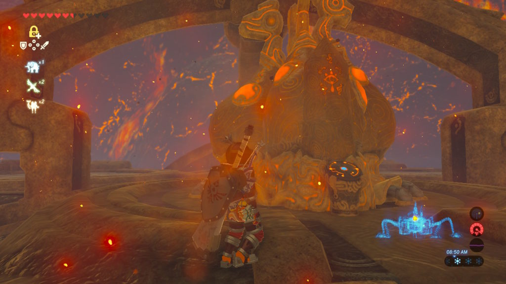 Breath of the Wild Divine Beast Vah Rudania Quest Dungeon Guide