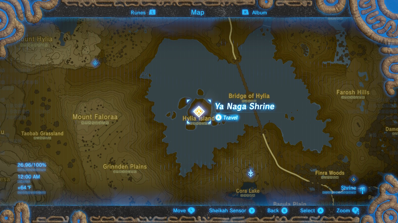 Zelda Breath of the Wild How To Solve All Shrines Lake Walkthrough Page 2 of 7 Gameranx