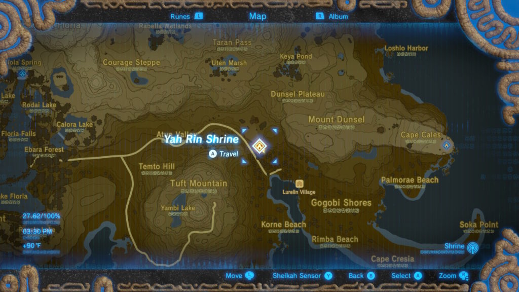 Zelda Breath of the Wild How To Solve All Shrines Faron