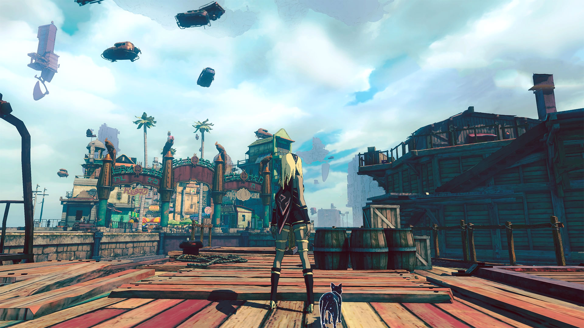 Gravity Rush 2 - All (Collectibles) Warp Manholes/Portraits/Sites