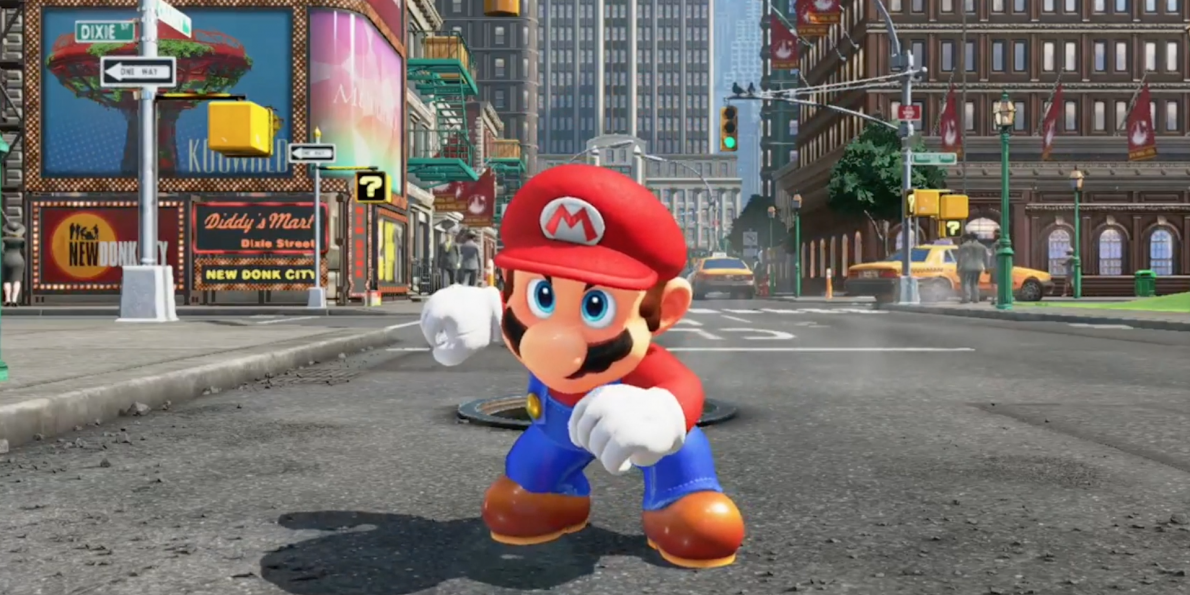 SKYLINE PARA ANDROID JA RODA MARIO ODYSSEY??? 