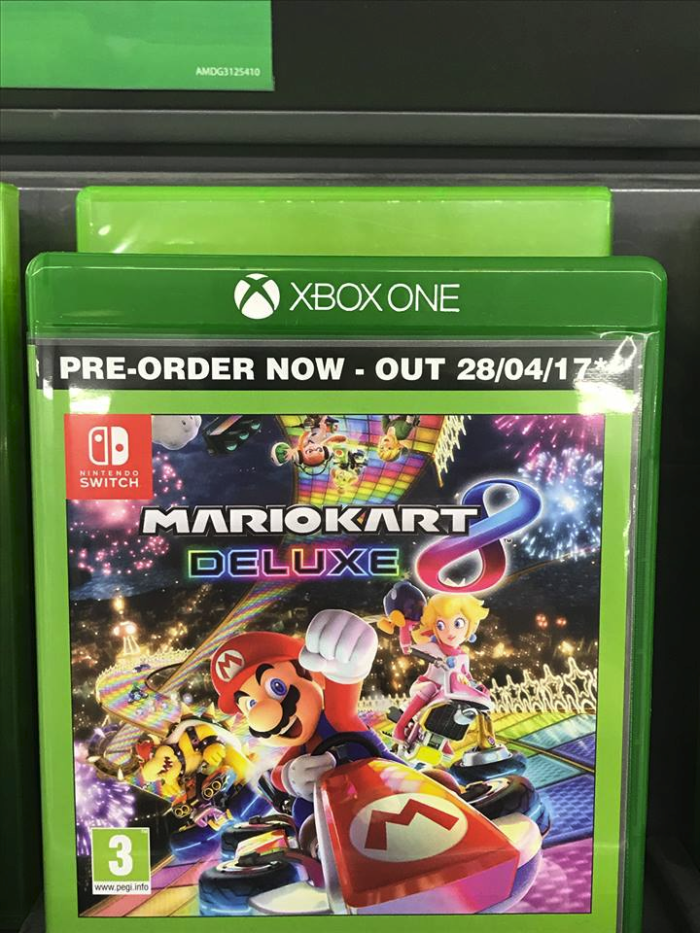 nintendo switch mario kart deluxe edition