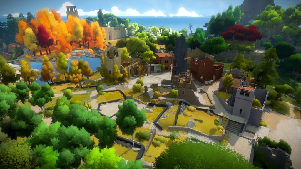 relaxing casual Xbox games The Witness