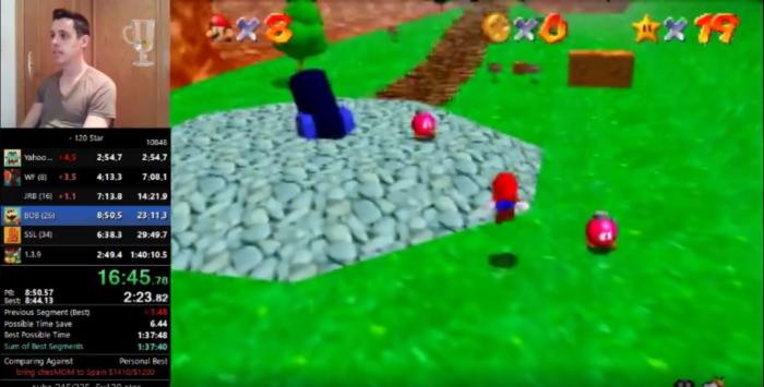 The Super Mario 64 Speedrun Record Just Got Positively Smashed - Gameranx