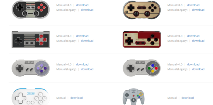 nintendo switch retro controllers