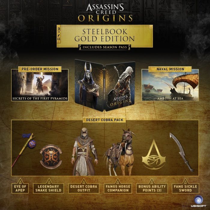 assassins creed origins collectors edition