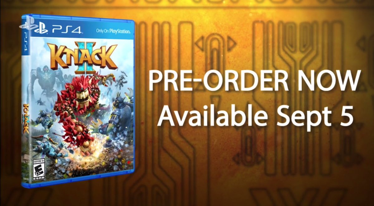 Knack 2 Release Date Gets E3 Reveal Gameranx