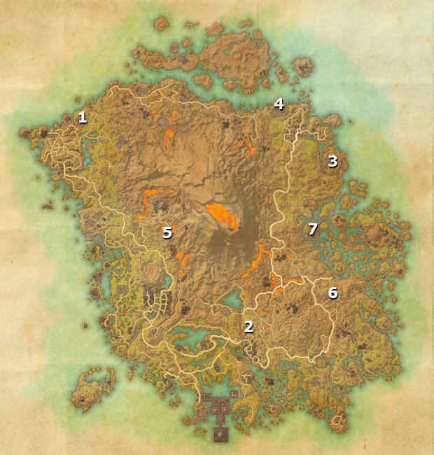 The Elder Scrolls Online: Morrowind All Stones of Cold Fire Locations