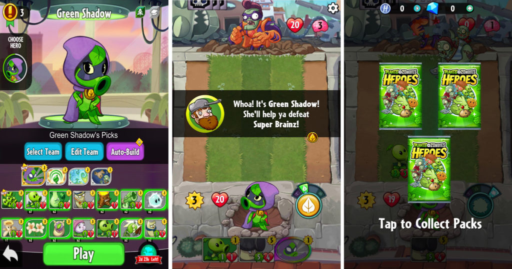 Plants Vs. Zombies Heroes Latest Update Brings 100 New Cards To The