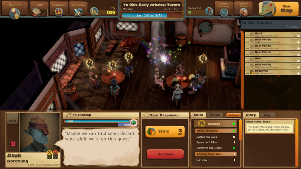 Epic Tavern Serves a Pint of High-Fantasy Pub Management - Gameranx