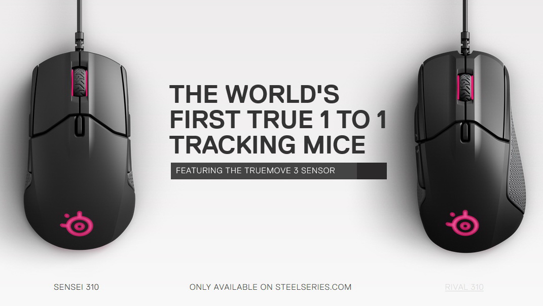 Steelseries Souris Gaming Sensei 310 Noir