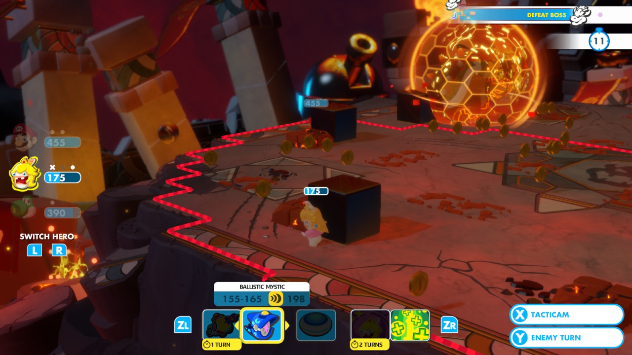 Mario + Rabbids How To Beat MegaDragonBowser World 4 Boss Guide Gameranx