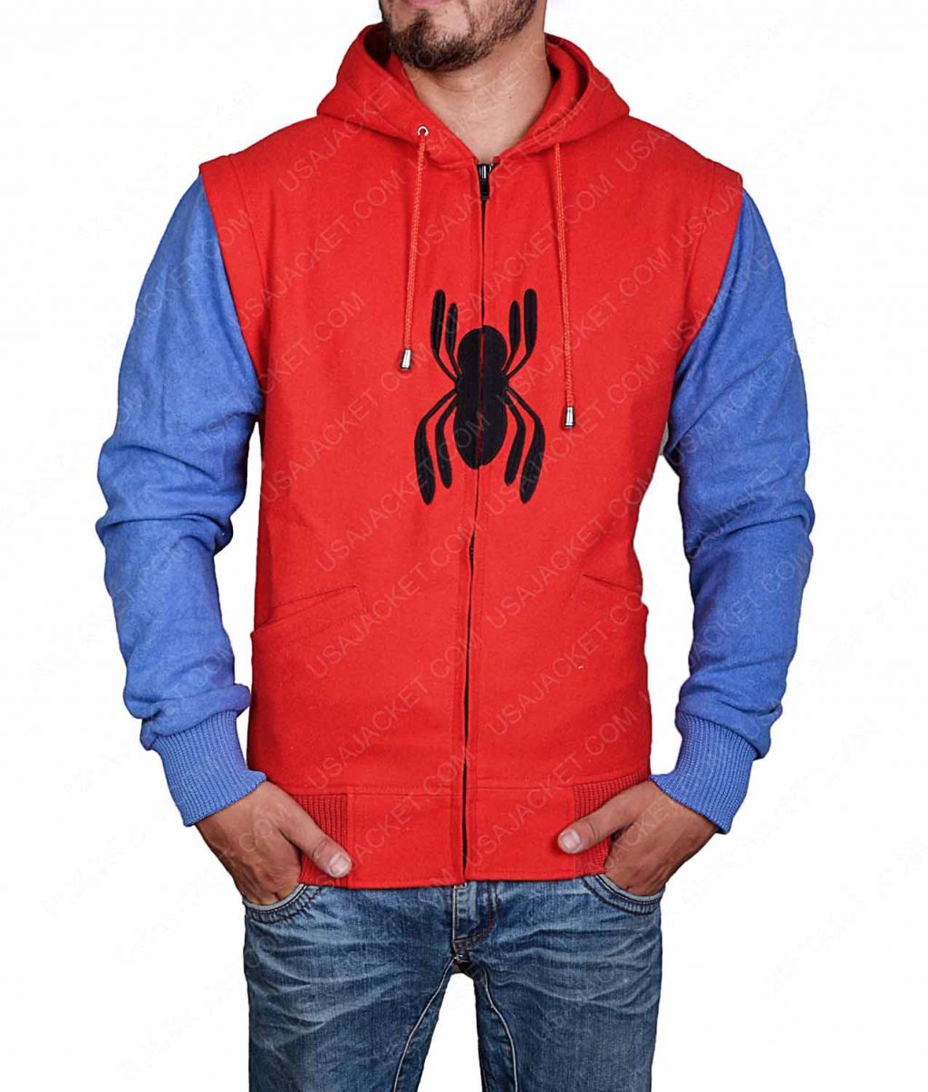 Spider Man Homecoming Jacket Review Gameranx   Spiderman Homecoming Hoodie 1024x1205 