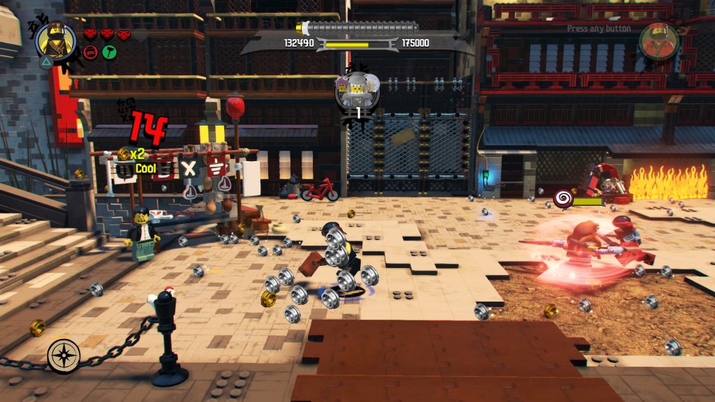 LEGO Ninjago Movie Video Game Walkthrough | Level 1: Ninjago City North ...