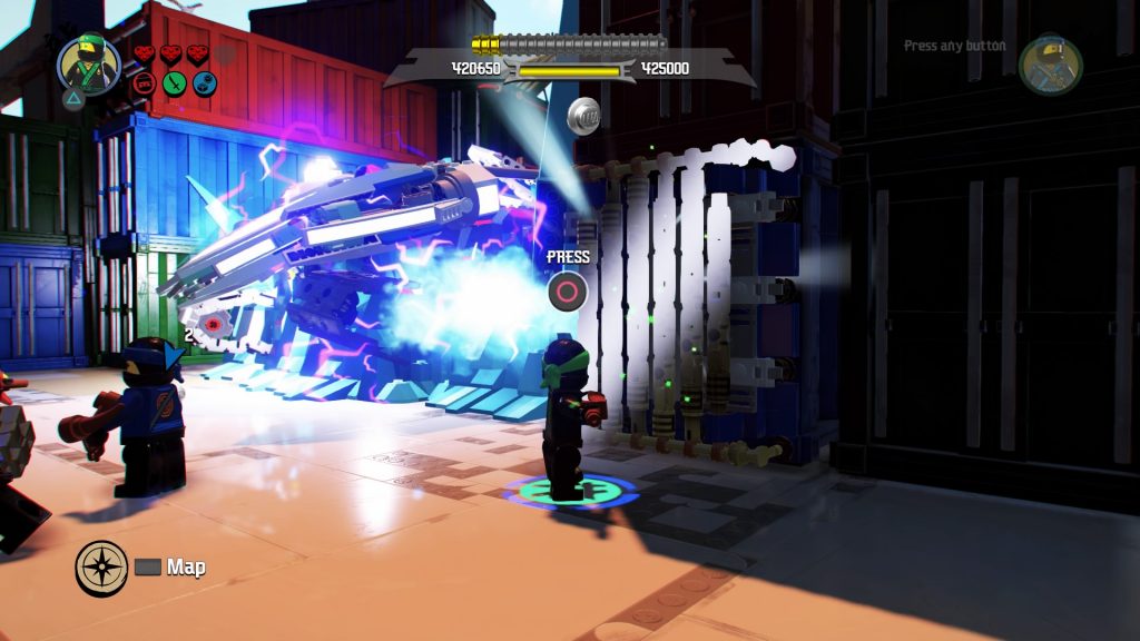 LEGO Ninjago Movie Video Game Walkthrough | Level 3: Ninjago City Docks ...