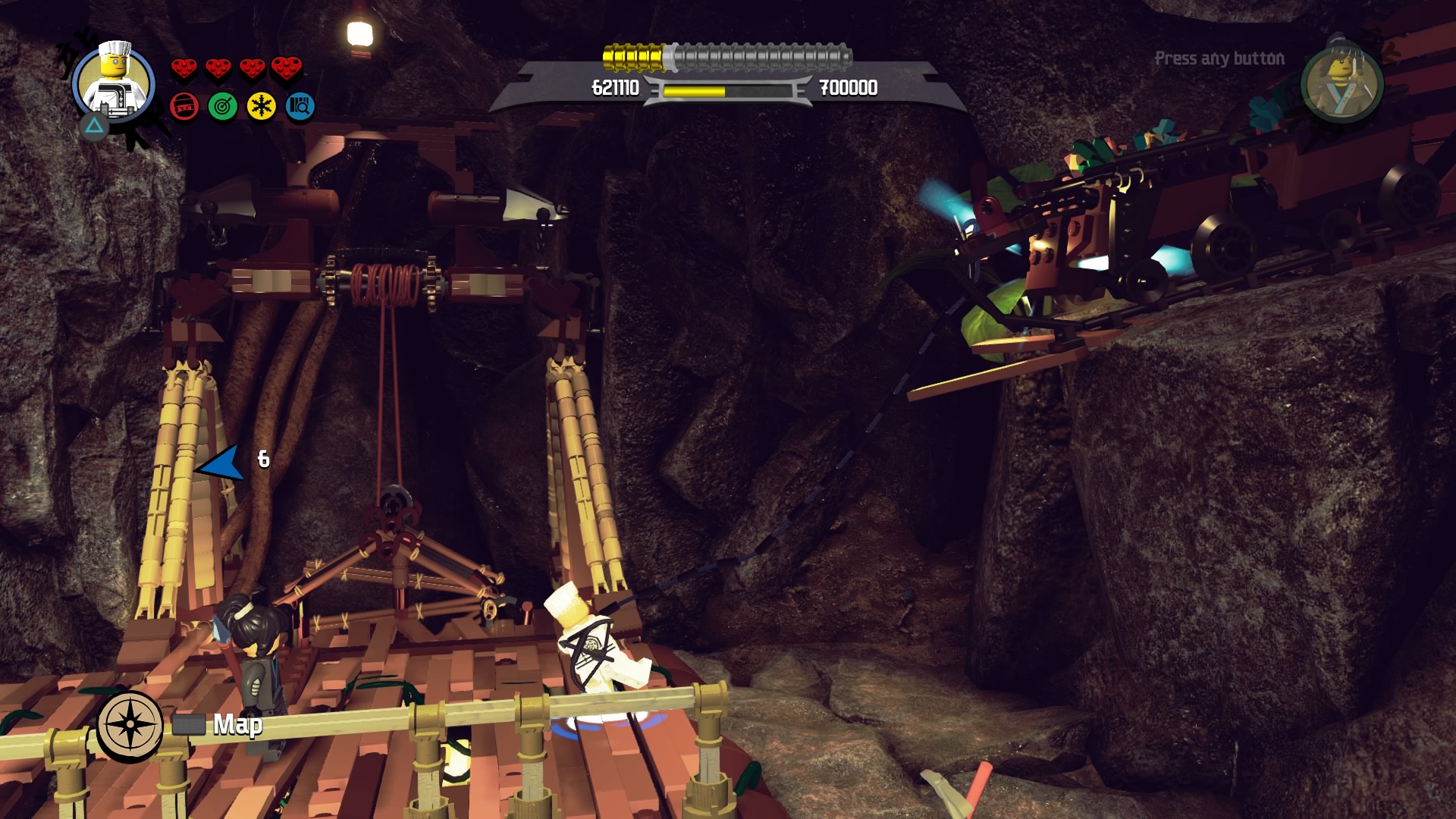 garage tøffel overdraw LEGO Ninjago Movie Video Game Walkthrough | Level 5: Dark Ravine - Gameranx