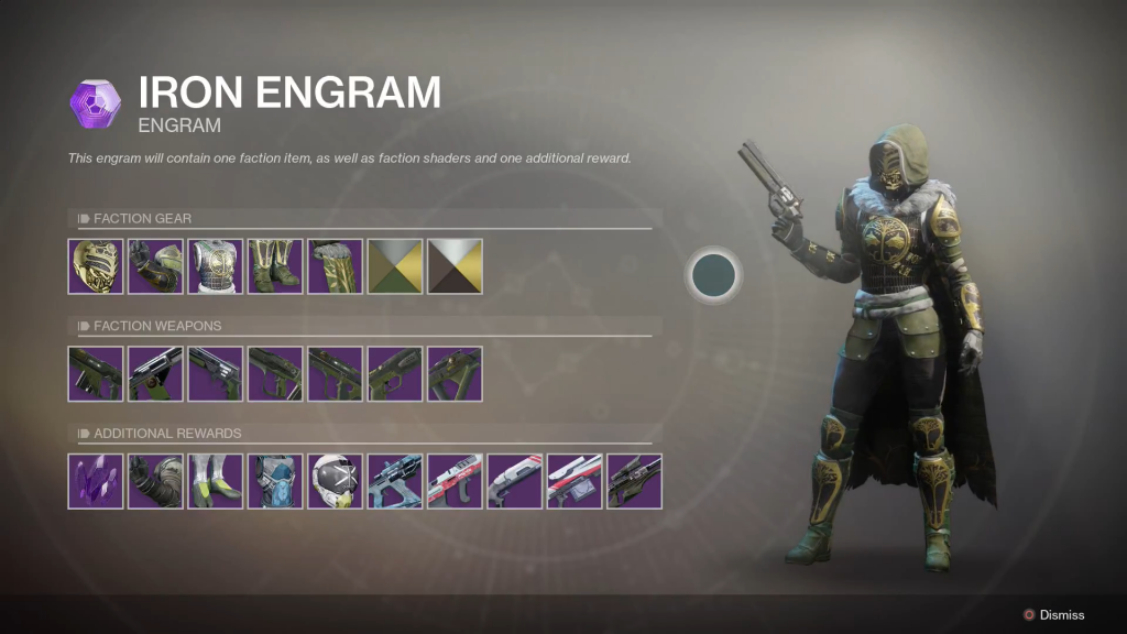 Destiny 2 Iron Banner All New Weapons, Shaders & Armor Gallery