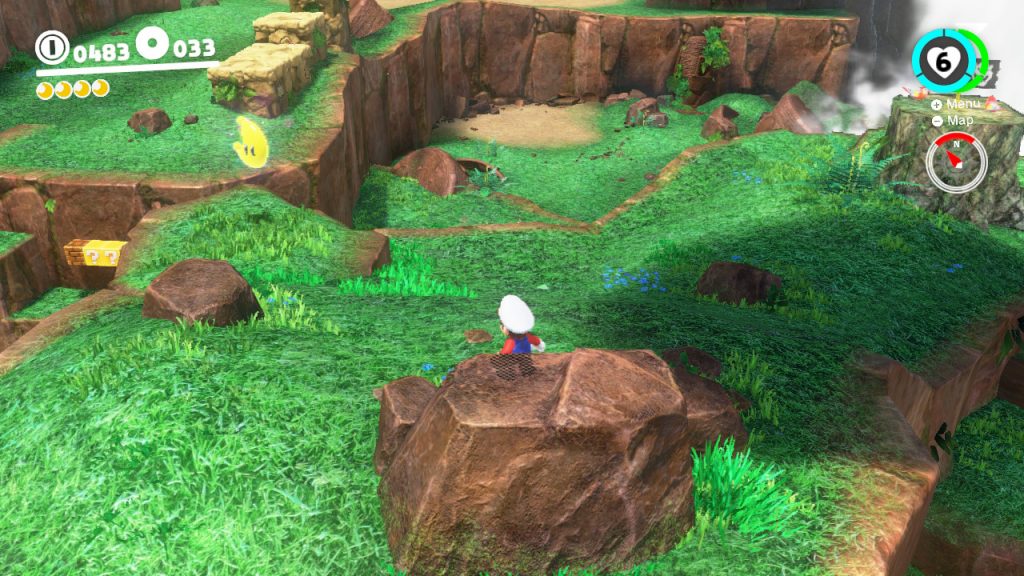 Super Mario Odyssey Cascade Kingdom Guide All Moons Locations Gameranx