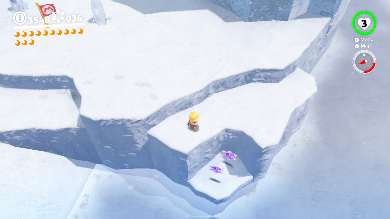 Super Mario Odyssey: All 50 Purple Coins Locations | Snow Kingdom