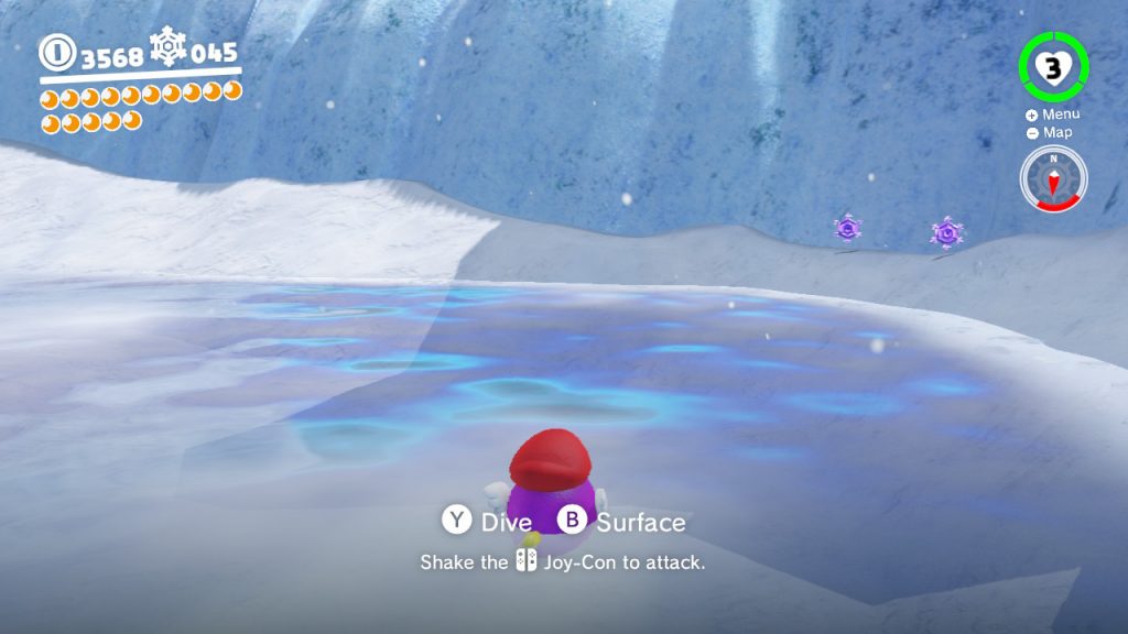 Super Mario Odyssey: All 50 Purple Coins Locations | Snow Kingdom ...