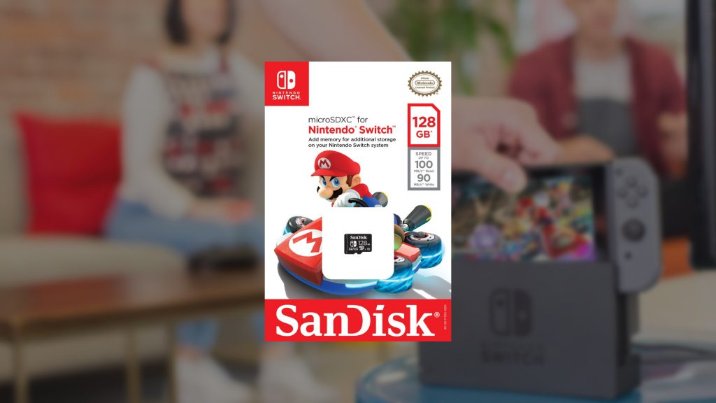 Nintendo Switch MicroSDXC SanDisk Memory Card Review Gameranx