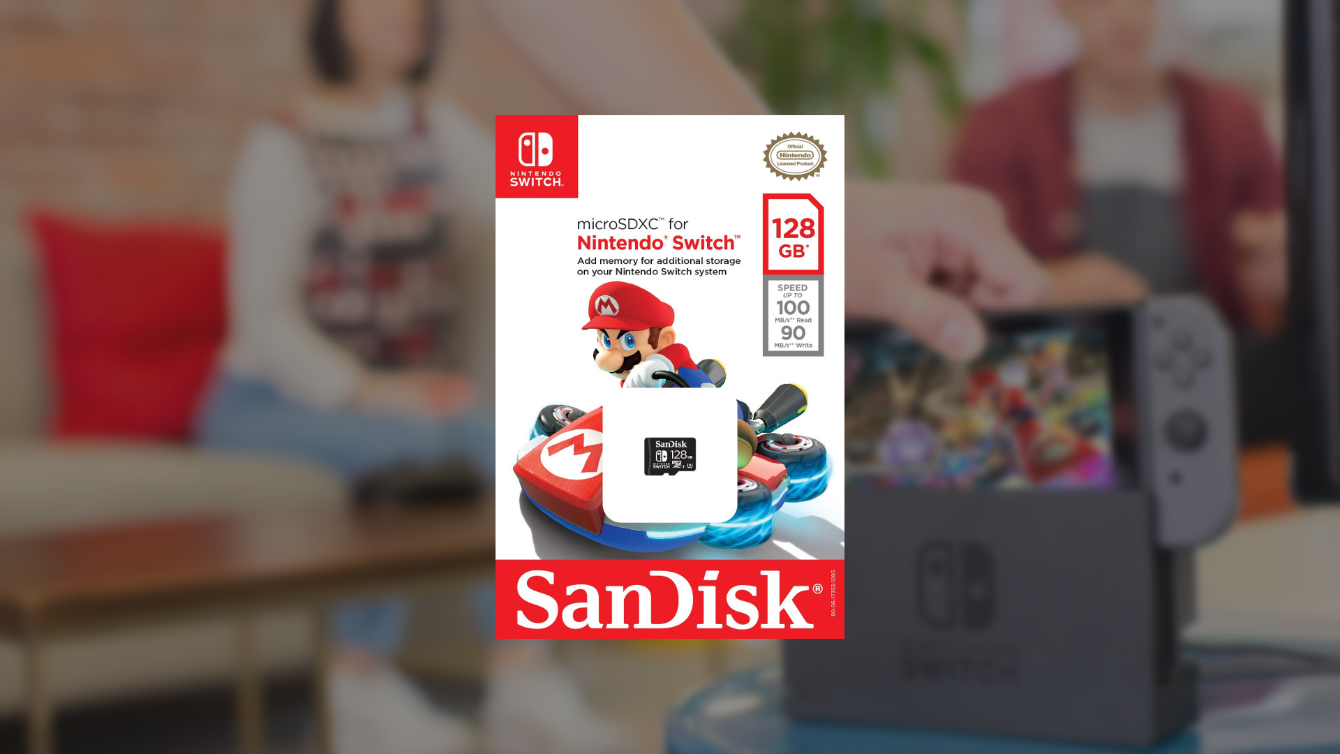 Nintendo Switch MicroSDXC SanDisk Memory Card Review - Gameranx