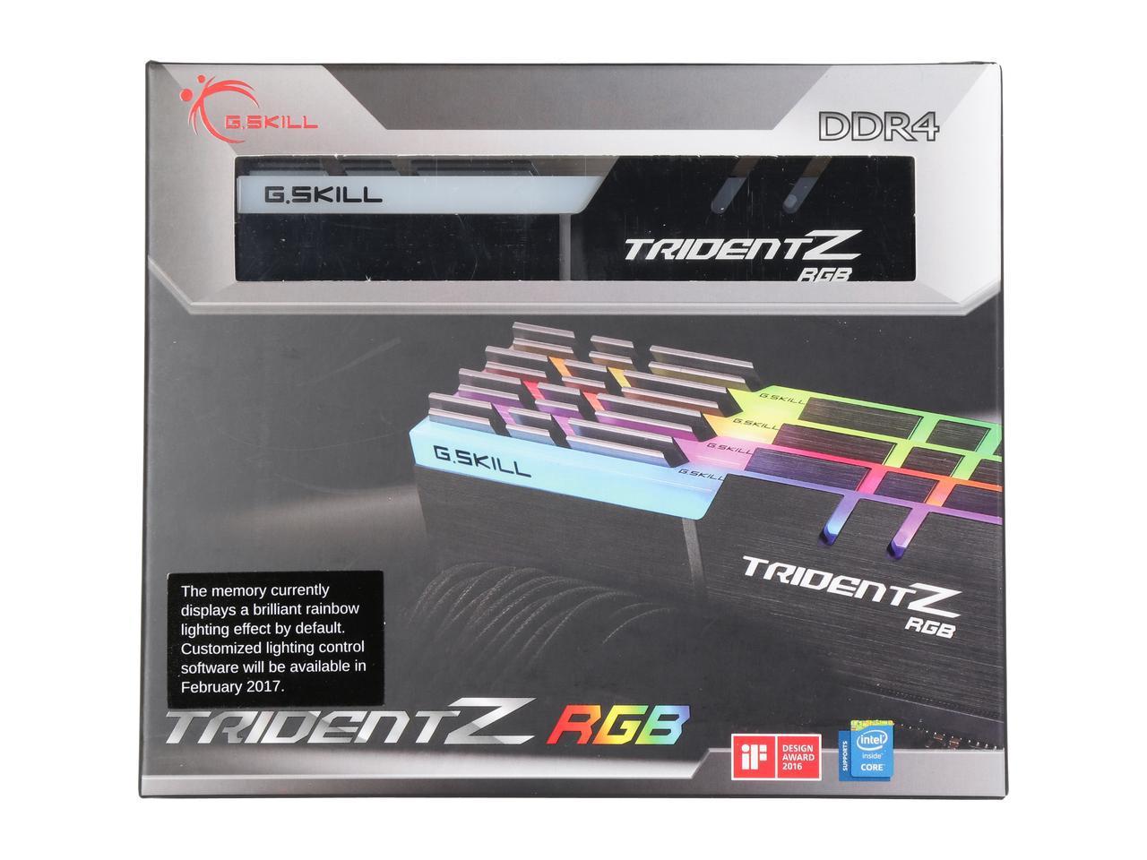 logo Anden klasse slidbane G.Skill Trident Z RGB 32GB DDR4-3200 Review - Gameranx