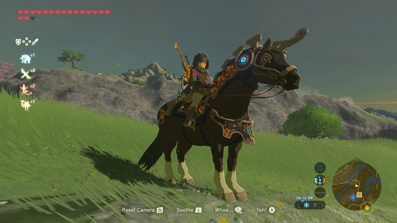 Breath of the Wild Champions' Ballad How to Get the Ancient Horse