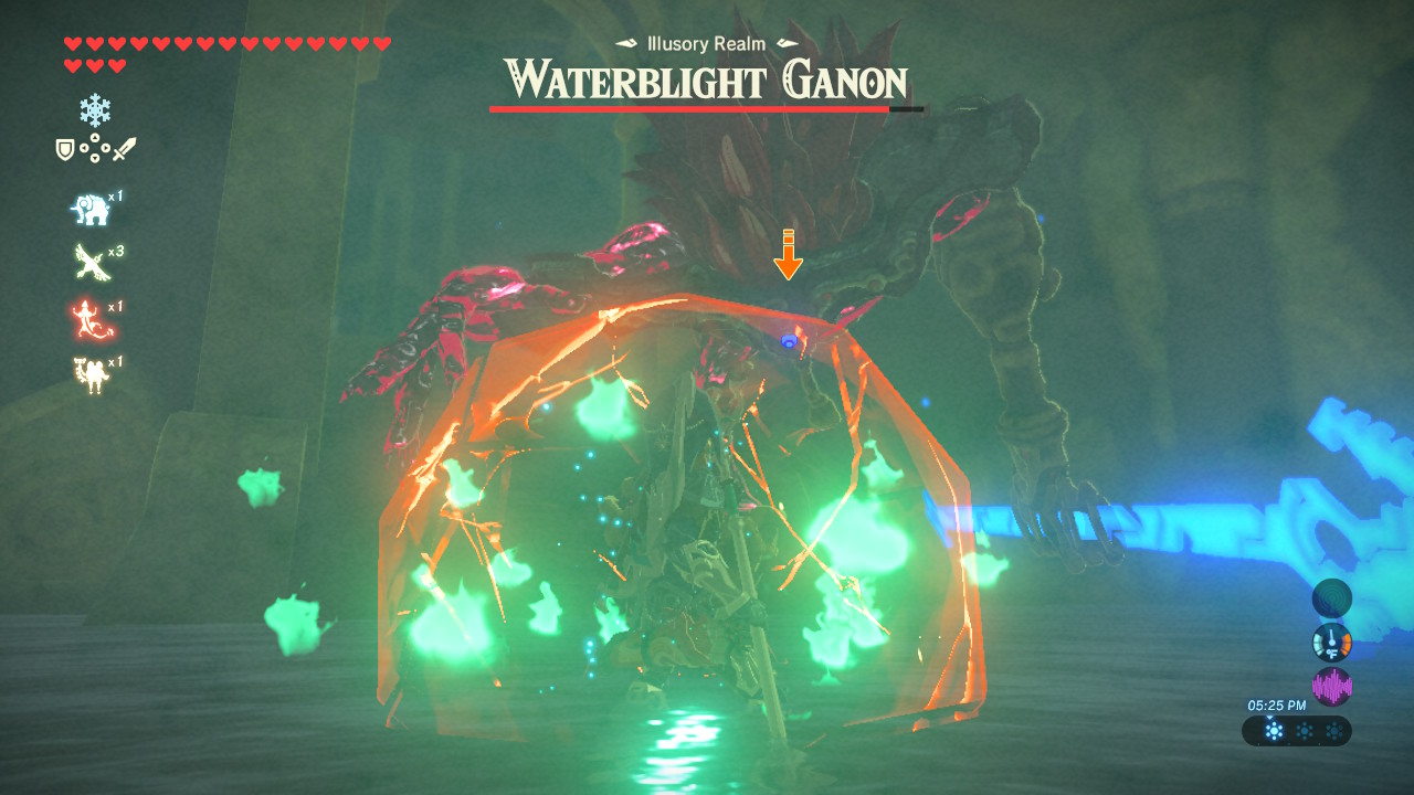 Breath of the Wild: Champions' Ballad - EX Waterblight Ganon Boss Guide ...