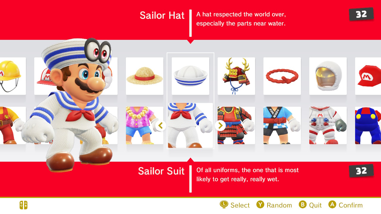Super Mario Odyssey Check Out Every Mario Outfit All Costumes 