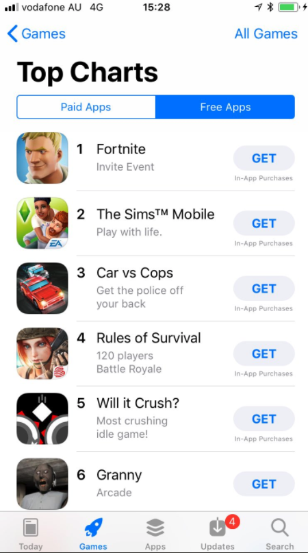 Аккаунт стор. Fortnite в аппсторе. Игра Fortnite app Store. ФОРТНАЙТ на айфон. Fortnite mobile IOS.