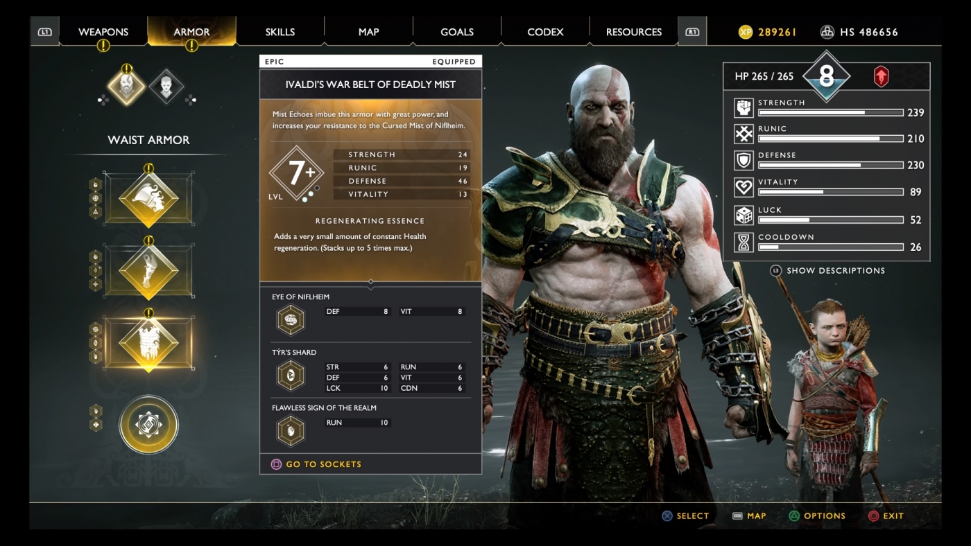 God of War (2018) How To Get The Best Armor Sets Valkryie, Magma