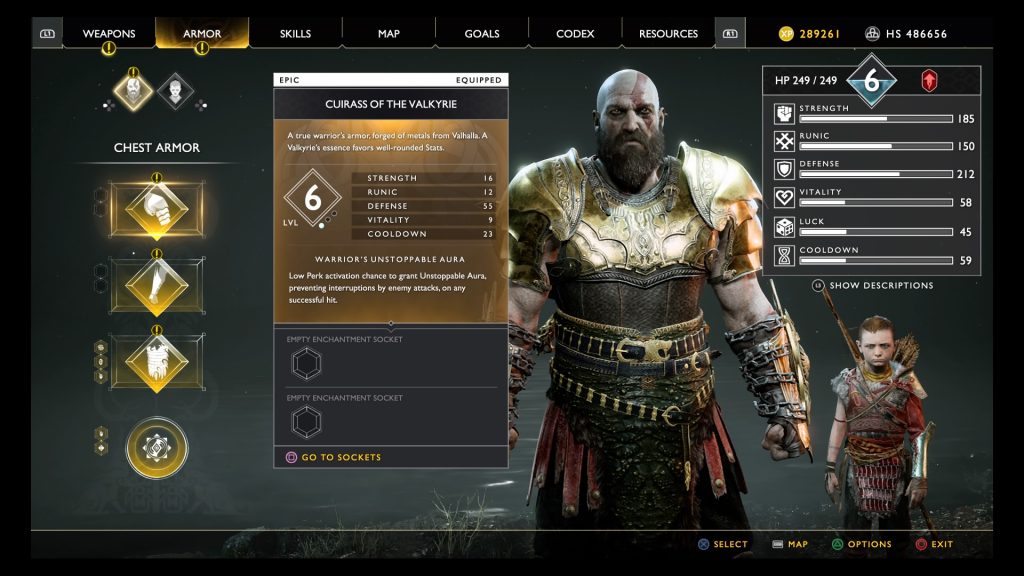 best armor in god of war 2018 new game plus