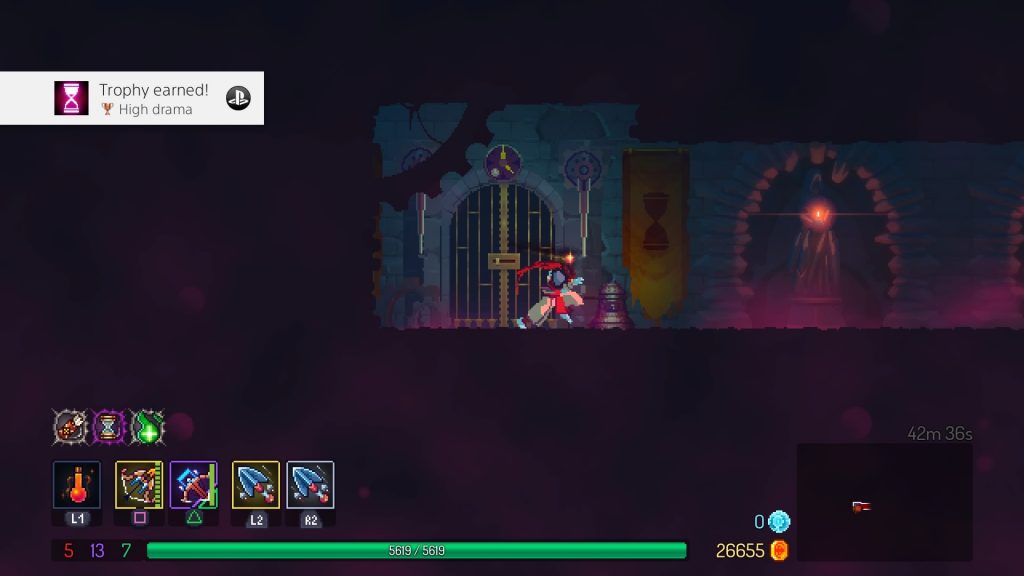 dead cells save location