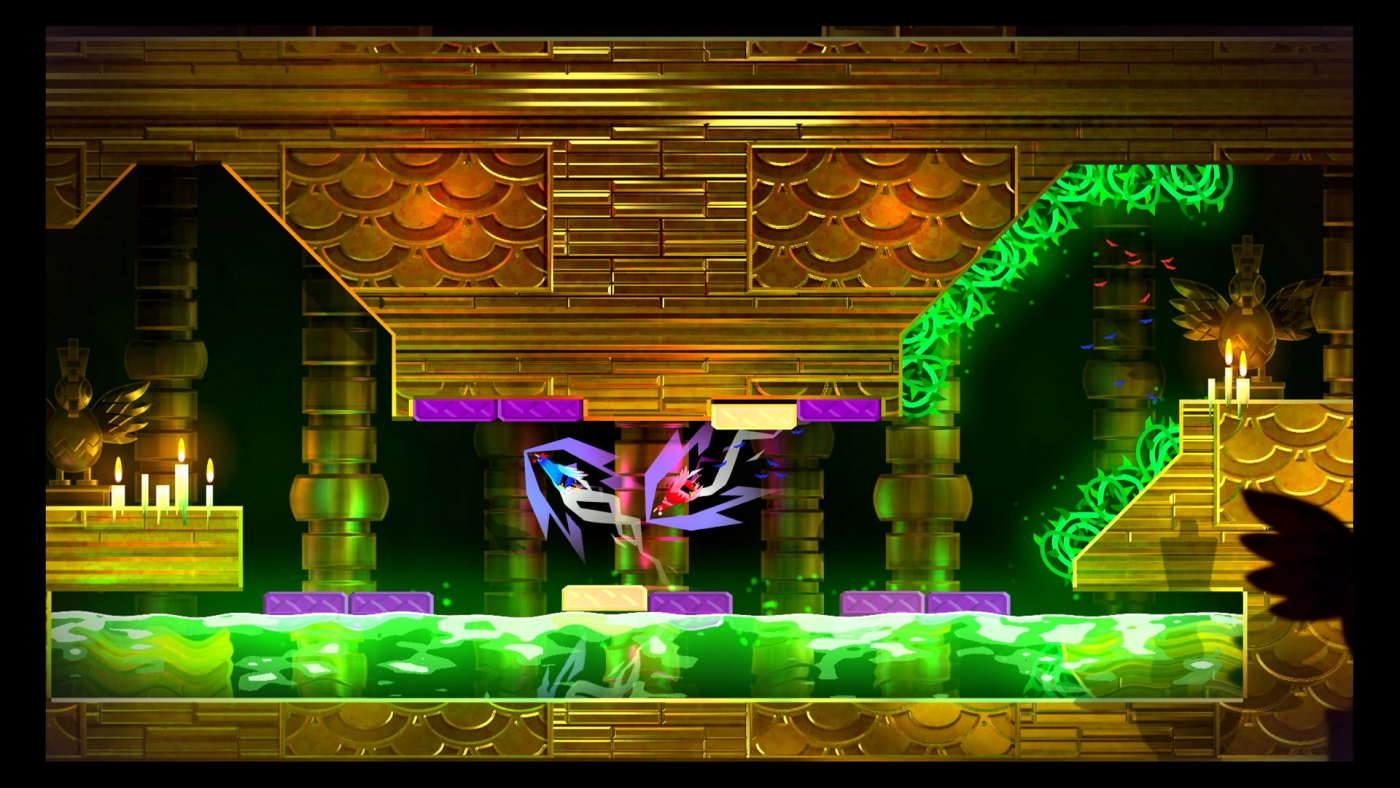 Guacamelee как играть вдвоем на одной клавиатуре