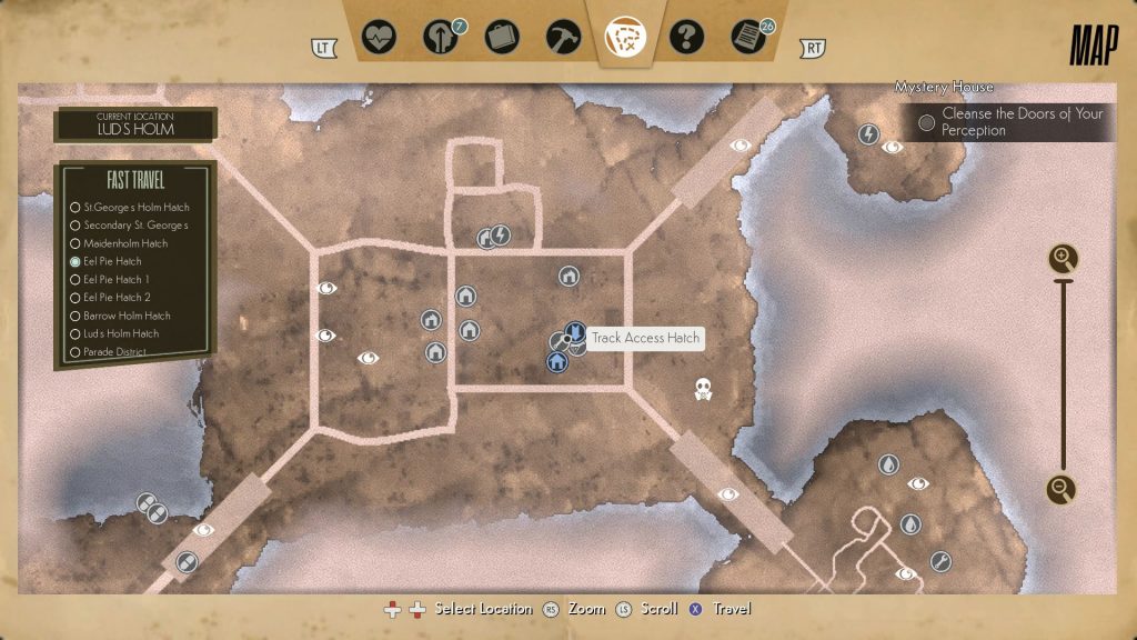 We Happy Few All Chapter 1 Hatch Locations Fast Travel Unlock Guide