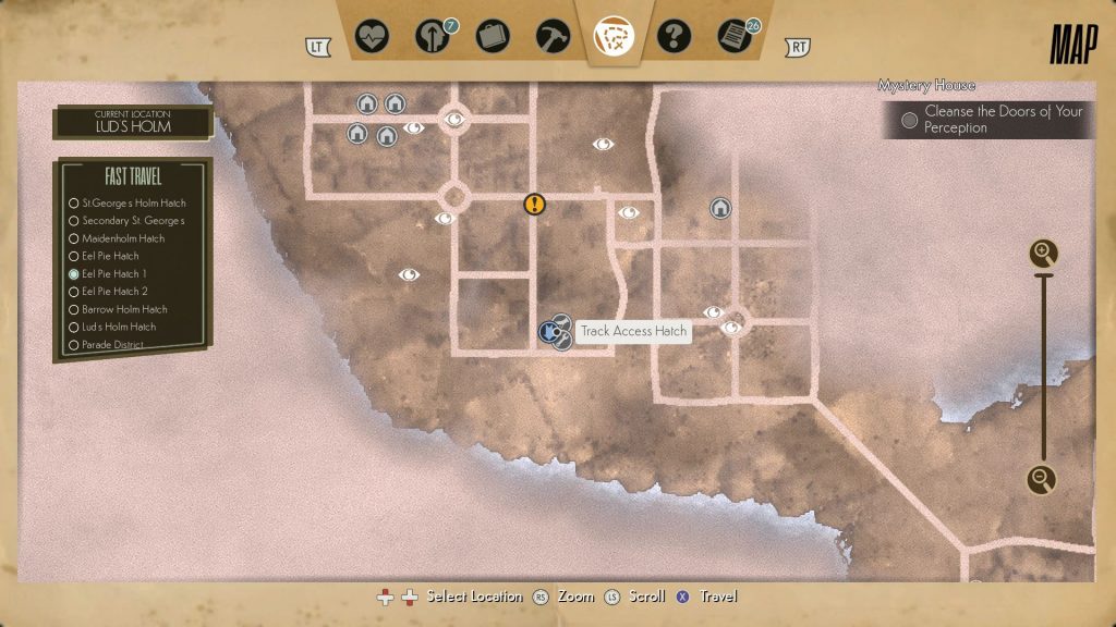 We Happy Few All Chapter 1 Hatch Locations Fast Travel Unlock Guide