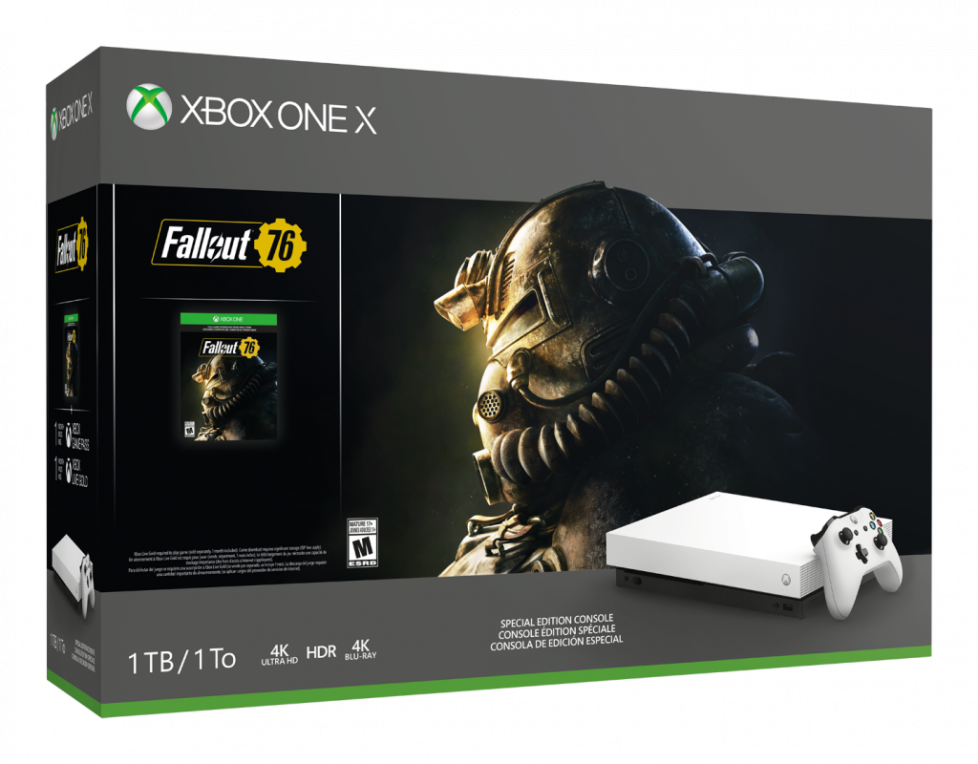 Microsoft Announces New Xbox One X Robot White Special Edition Fallout
