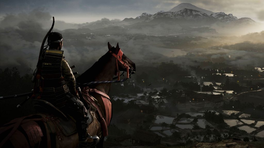 horse riding games ghost of tsushima