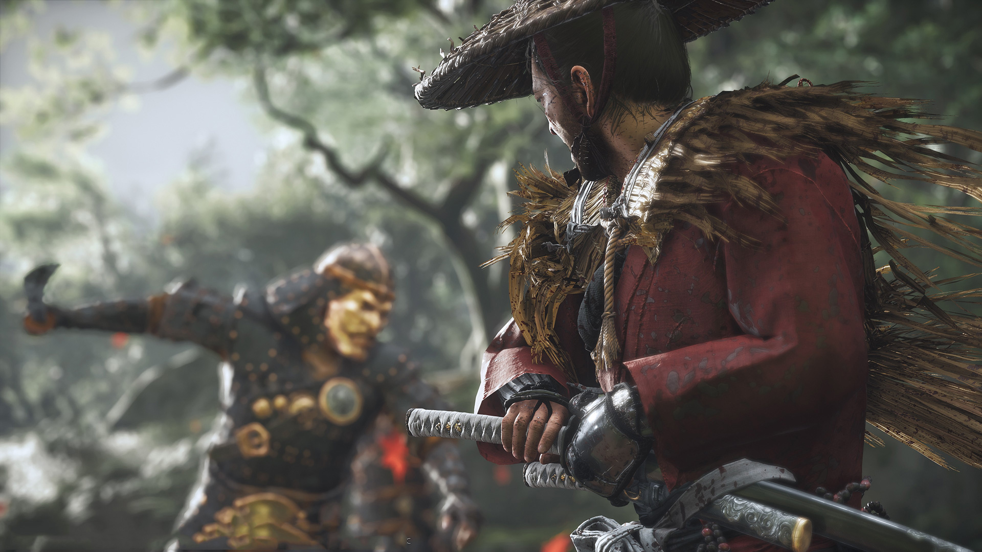ghost of tsushima weapons