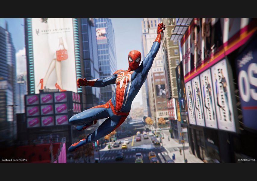 spider-man, swinging