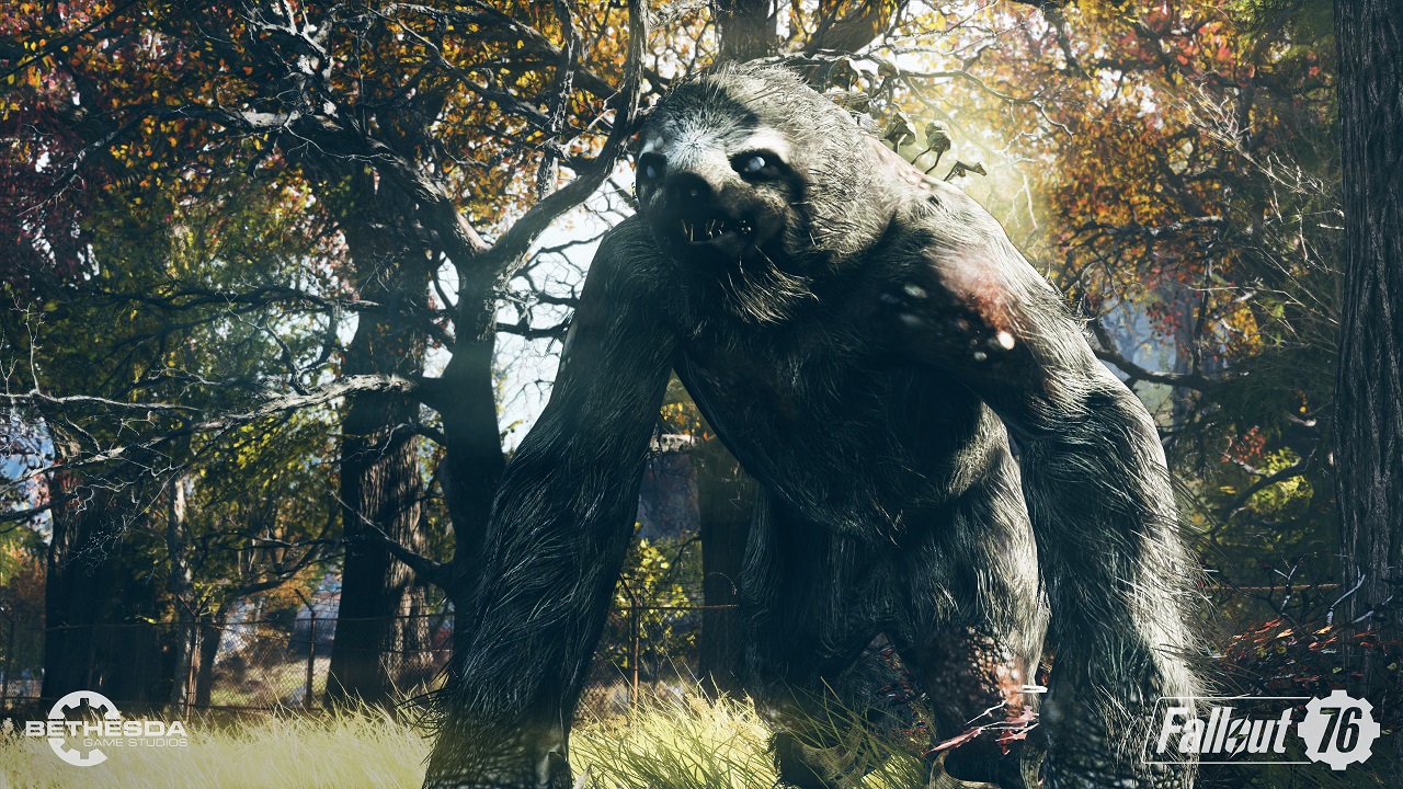 Megasloth locations fallout 76